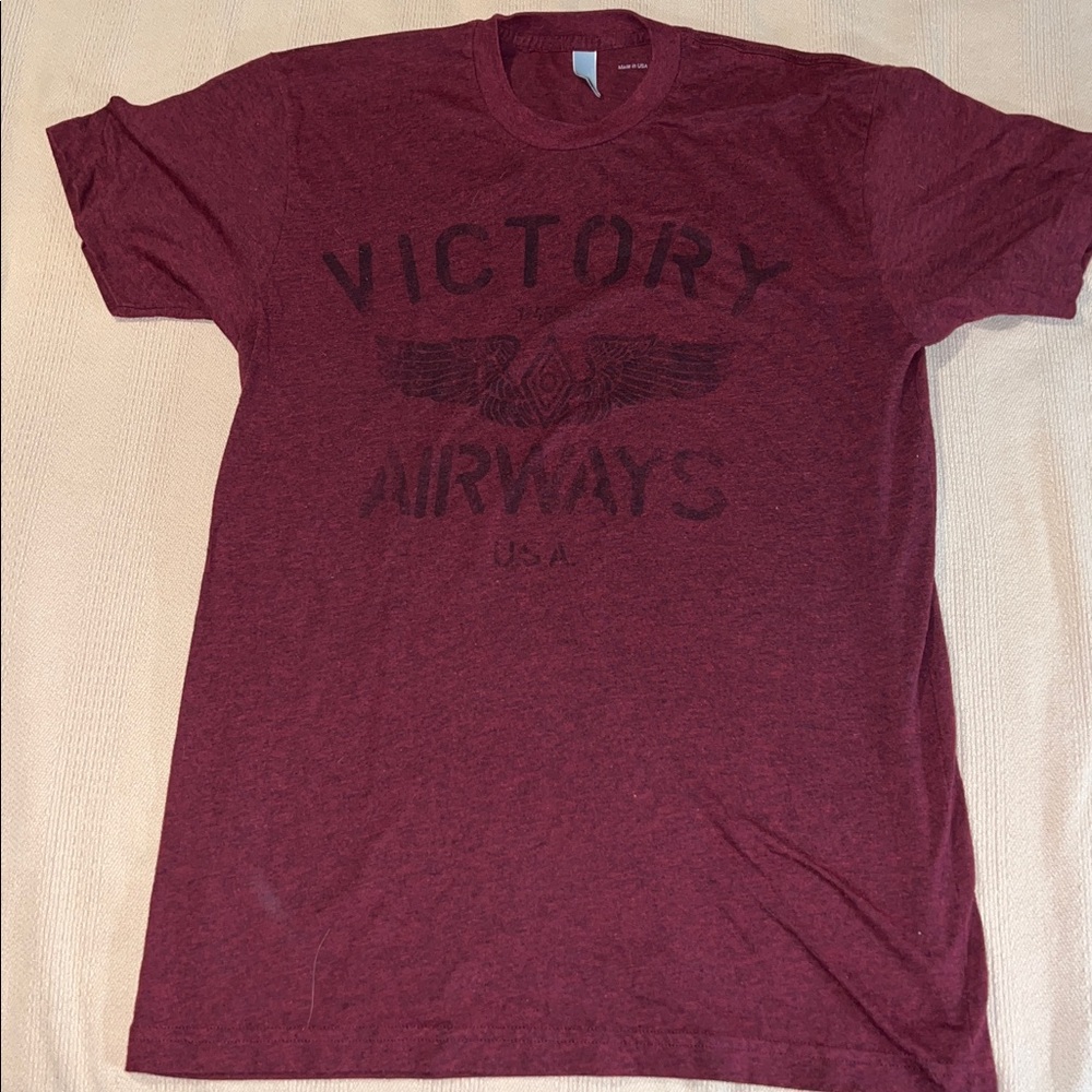 American Apparel Maroon T-Shirt